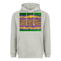 Moon Dust mardi gras leopard Heavyweight Hoodie - AdoDesignShop