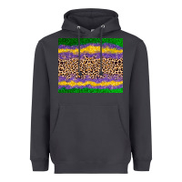 Smoke mardi gras leopard Heavyweight Hoodie - AdoDesignShop