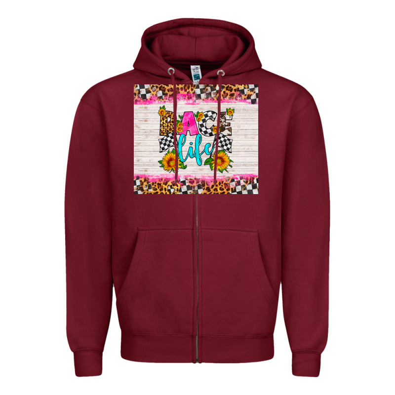 Race Life Zipper Hoodie by HRA Design Shop | Teevron