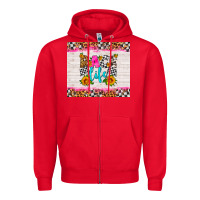 Red race life Zipper Hoodie - HRA Design Shop