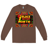 Chestnut Black History Month Long Sleeve Tee - Zillion Design Studio