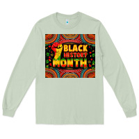 Matcha Black History Month Long Sleeve Tee - Zillion Design Studio