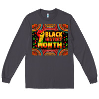 Smoke Black History Month Long Sleeve Tee - Zillion Design Studio