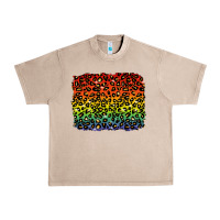 French Oak pride leopard background lgbt Urban Heavy Tee - texasbilliewilder