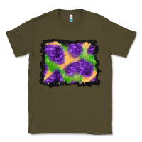 Army Green halloween spooky bat background Classic Tee - BundleAndBundleShop
