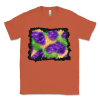 Copper halloween spooky bat background Classic Tee - BundleAndBundleShop
