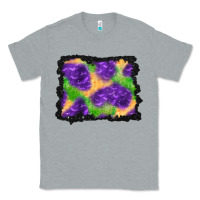 Heather Grey halloween spooky bat background Classic Tee - BundleAndBundleShop