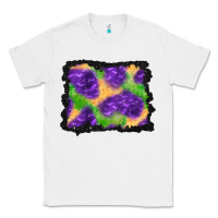 White halloween spooky bat background Classic Tee - BundleAndBundleShop