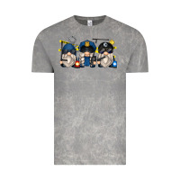 Cloud Rock police gnomes Vintage Tee - Zillion Design Studio