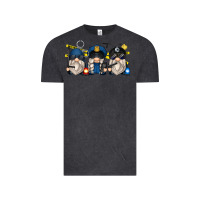Vintage Black police gnomes Vintage Tee - Zillion Design Studio