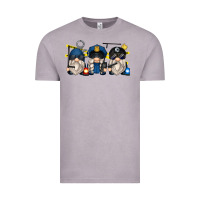 Vintage Zinc police gnomes Vintage Tee - Zillion Design Studio