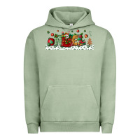 Pigment Oil Green Noel Urban Hoodie - BundleAndBundleShop