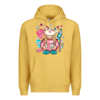 Antique Gold dentist gnome Premium Hoodie - NancyCooperArtShop