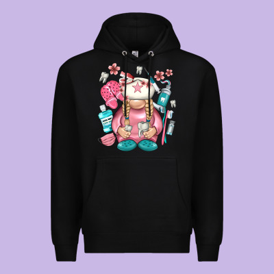 Dentist Gnome Premium Hoodie Designed By Nancycooperartshop