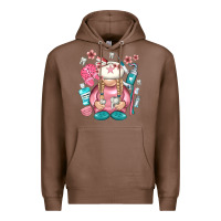 Chestnut dentist gnome Premium Hoodie - NancyCooperArtShop