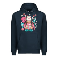 Navy dentist gnome Premium Hoodie - NancyCooperArtShop