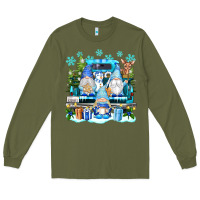 Snowman Gnome Truck Long Sleeve Tee | Teevron