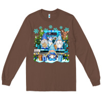 Chestnut snowman gnome truck Long Sleeve Tee - texasbilliewilder