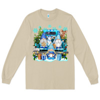 Mushroom snowman gnome truck Long Sleeve Tee - texasbilliewilder