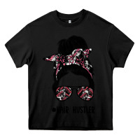 Black hair hustler Heavy Core Tee - SublimationCraftShop