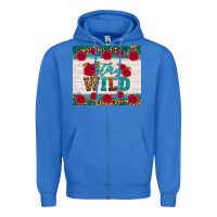 True Royal stay wild Zipper Hoodie - HRA Design Shop