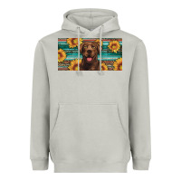 Moon Dust western chocolate labrador license plate Heavyweight Hoodie - Artiststas