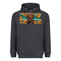 Smoke western chocolate labrador license plate Heavyweight Hoodie - Artiststas