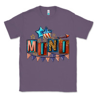 Lavender American Mini 4th of july Classic Tee - CowGirlArtShop