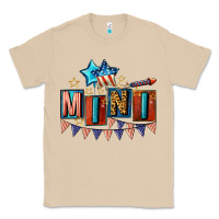 Mushroom American Mini 4th of july Classic Tee - CowGirlArtShop
