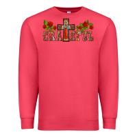 Cardinal grateful guadalupe cross Premium Sweatshirt - BarkalooDesign