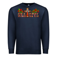 Navy grateful guadalupe cross Premium Sweatshirt - BarkalooDesign