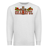 Oatmeal Heather grateful guadalupe cross Premium Sweatshirt - BarkalooDesign