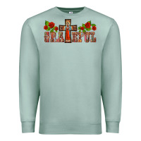 Seafoam grateful guadalupe cross Premium Sweatshirt - BarkalooDesign