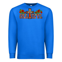 True Royal grateful guadalupe cross Premium Sweatshirt - BarkalooDesign