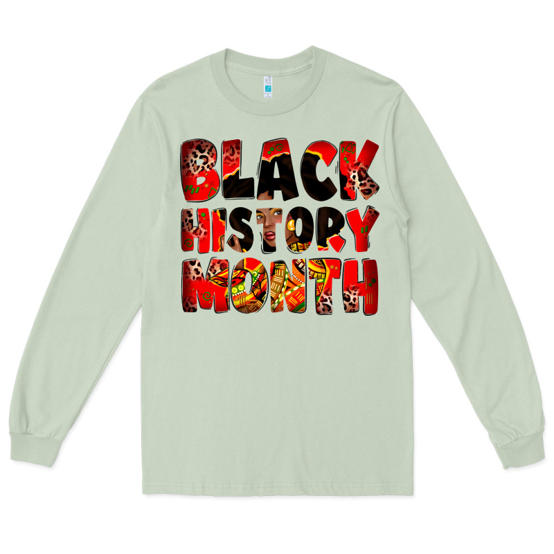 Black History Month Juneteenth Long Sleeve Tee by Zillion Design Studio | Teevron