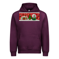 Mauve Wine noel Urban Hoodie - BundleAndBundleShop