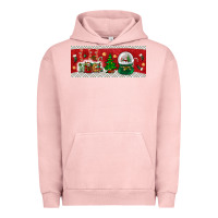 Pigment Salmon noel Urban Hoodie - BundleAndBundleShop