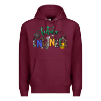 Burgundy future engineer Premium Hoodie - NancyCooperArtShop