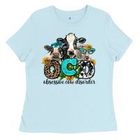 Ocd Obsessive Cow Disorder Ladies Tee | Teevron