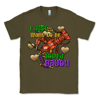 Army Green crawfish i just want to be loved bayou Classic Tee - FaDigitalArtStudio