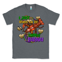 Charcoal Heather crawfish i just want to be loved bayou Classic Tee - FaDigitalArtStudio