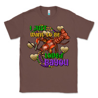 Chestnut crawfish i just want to be loved bayou Classic Tee - FaDigitalArtStudio