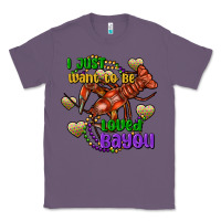 Lavender crawfish i just want to be loved bayou Classic Tee - FaDigitalArtStudio