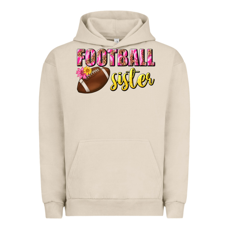 Football Sister Urban Hoodie by BundleAndBundleShop | Teevron