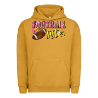 Pigment Peanut Butter football sister Urban Hoodie - BundleAndBundleShop