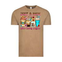 Vintage Coffee just a mom who loves coffee Vintage Tee - Zillion Design Studio