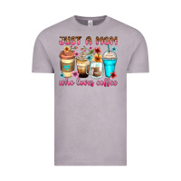 Vintage Zinc just a mom who loves coffee Vintage Tee - Zillion Design Studio