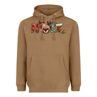 Toasted Coconut noel with sock and reindeer Heavyweight Hoodie - AdoDesignShop
