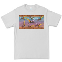 Dove Grey dinosaur pterodactyl sippy cup Premium Tee - Artiststas