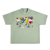 Oil Green pride lgbtq wine cups and glasses Urban Heavy Tee - texasbilliewilder